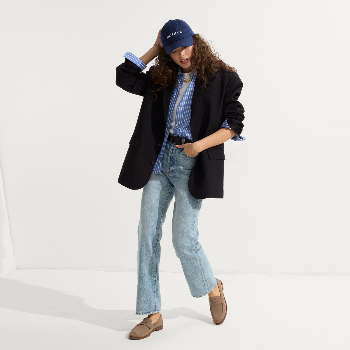 Rothys The Penny Loafer in Portobello for Women