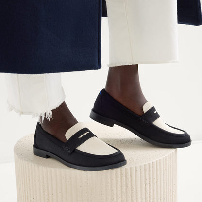 Rothys The Penny Loafer in Tux for Women