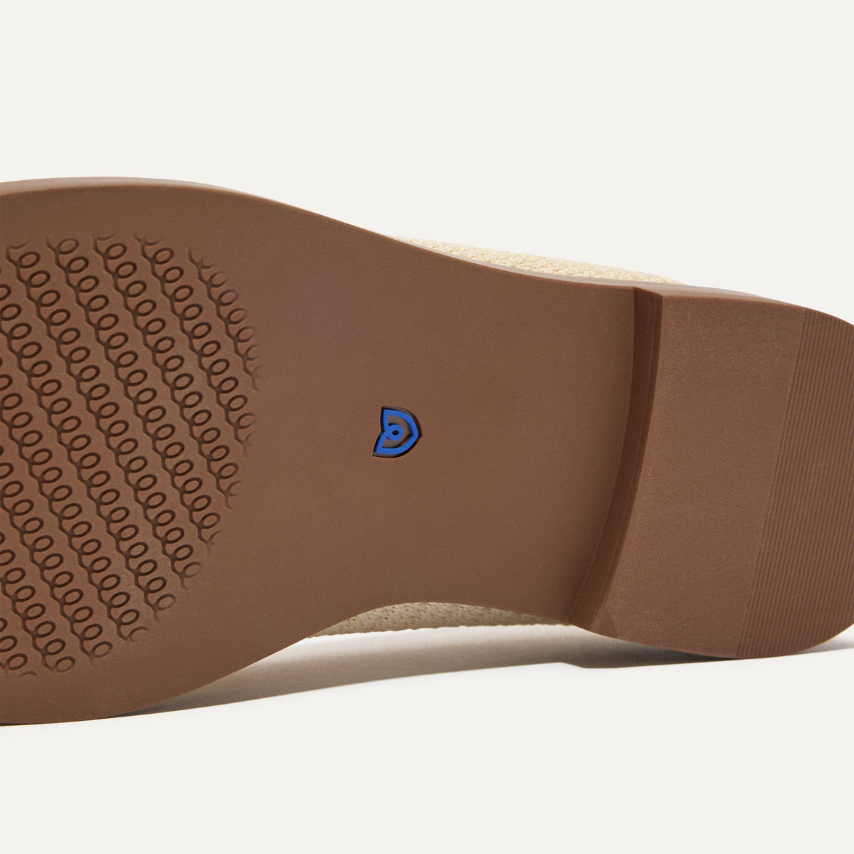 Rothys The Penny Loafer in Conch Raffia-Knit for Women