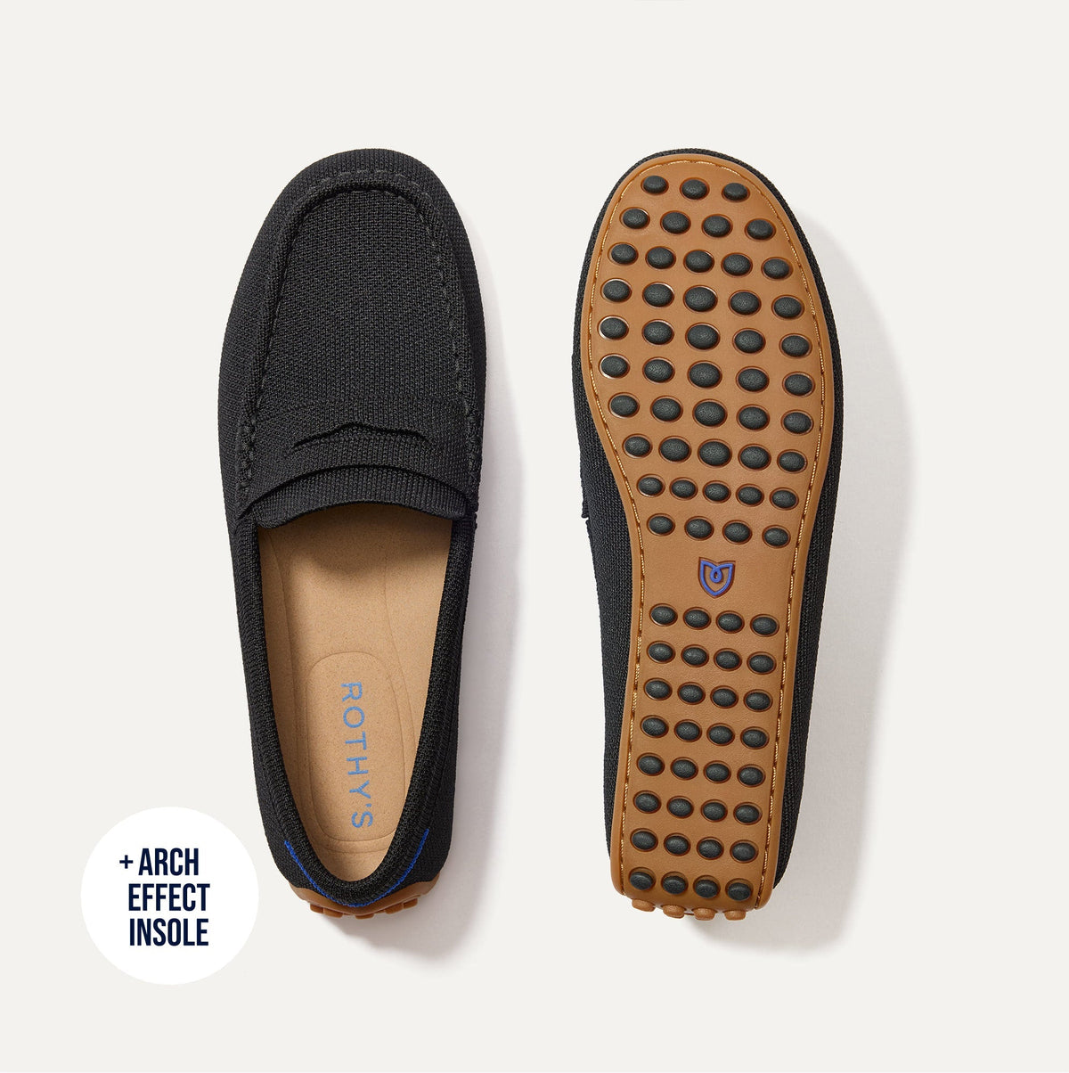 Rothys The Daily Driver in Black for Women