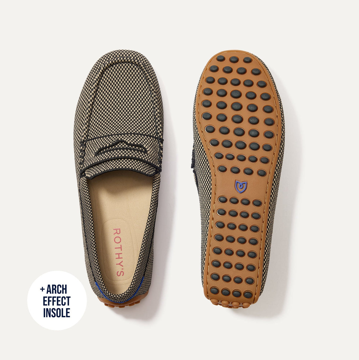 Rothys The Daily Driver in Classic Micro Check for Women