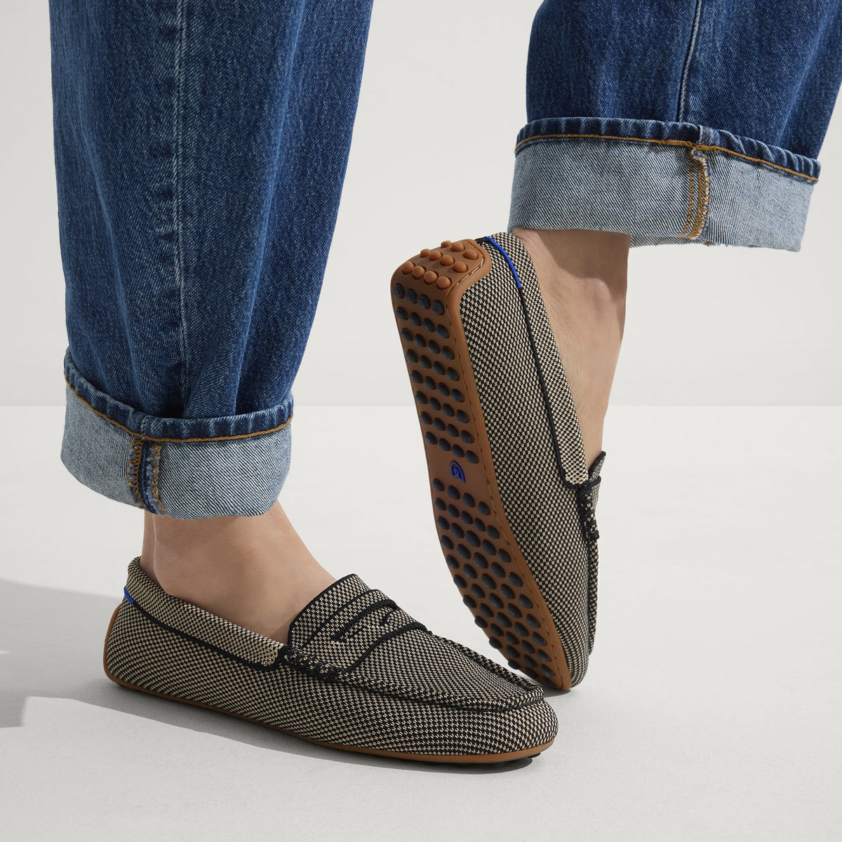 Rothys The Daily Driver in Classic Micro Check for Women