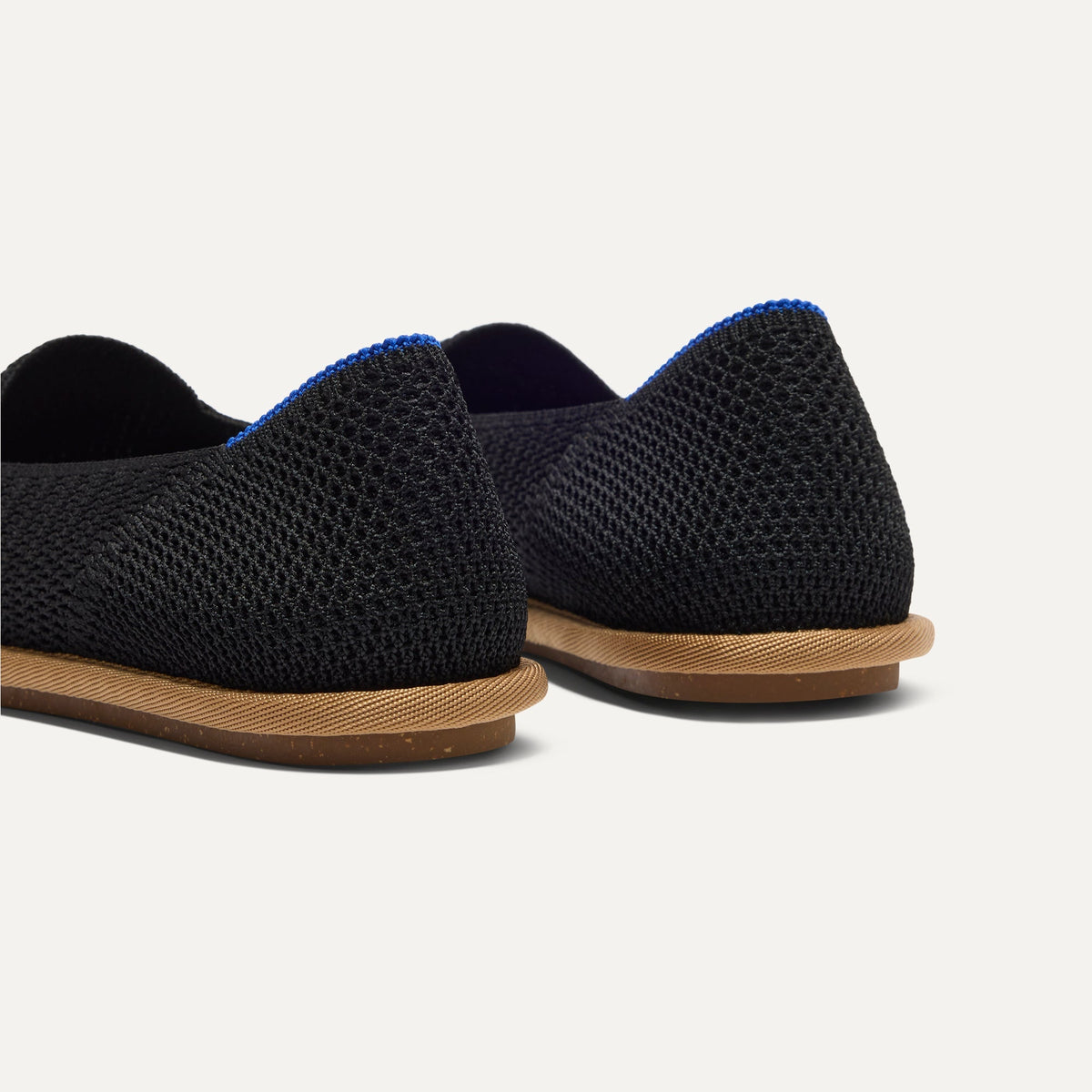 Rothys Women's Cruiser Loafer in Black Raffia-Knit