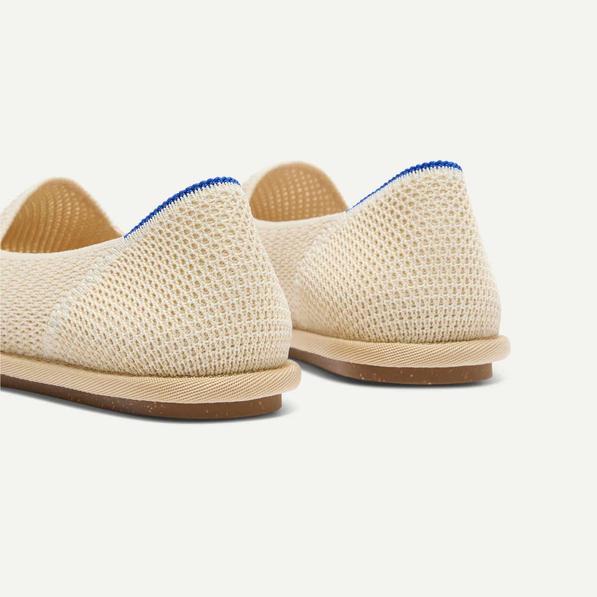 Rothys Women's Cruiser Loafer in White Raffia-Knit