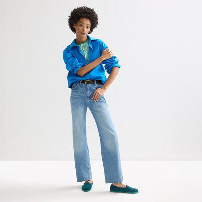Rothys Women's ReVelvet™ Cruiser Loafer in ReVelvet™ Everglade