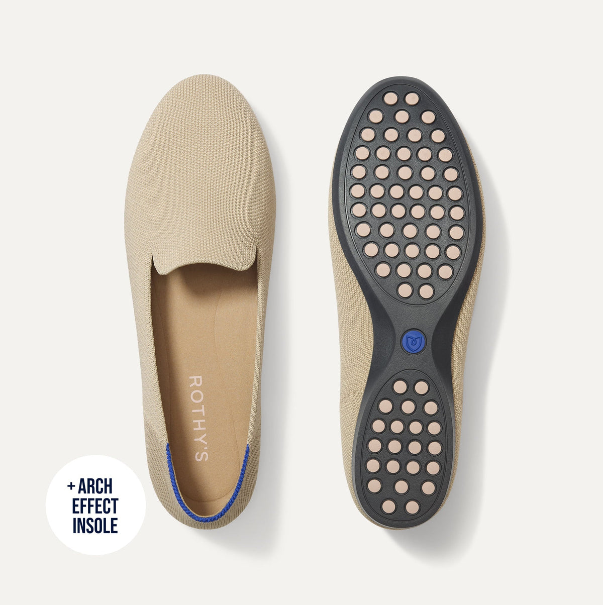 Rothys Women's Daily Loafer in Ecru