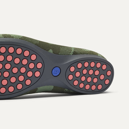Rothys Women's Daily Loafer in Green Camo