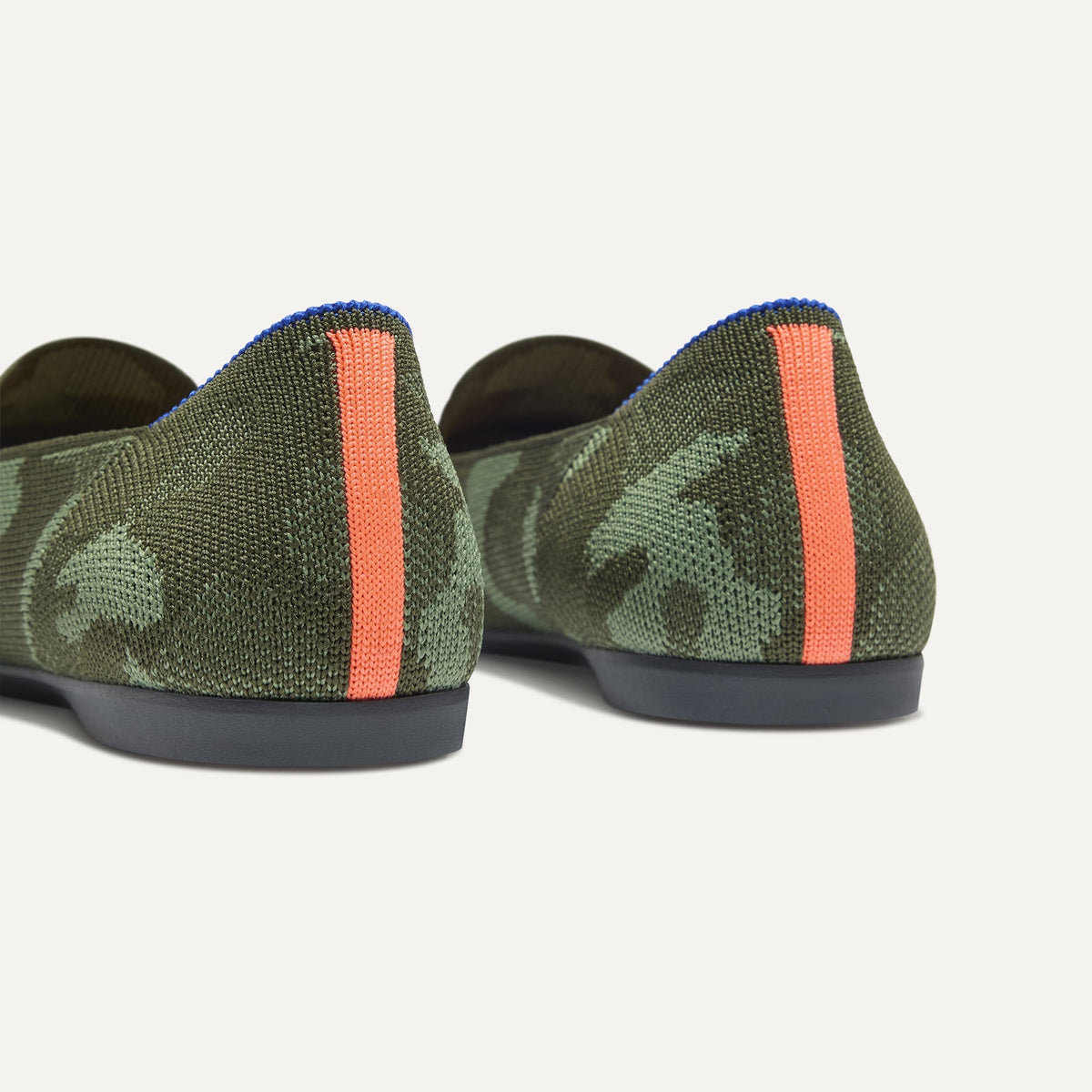 Rothys Women's Daily Loafer in Green Camo