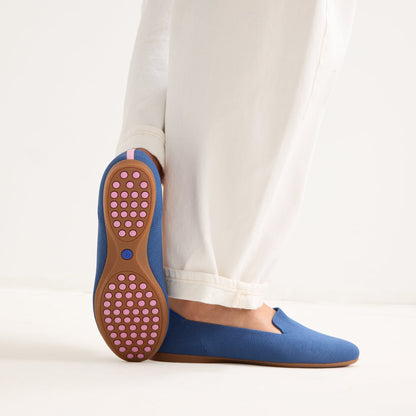 Rothys Women's Daily Loafer in Blue Trench