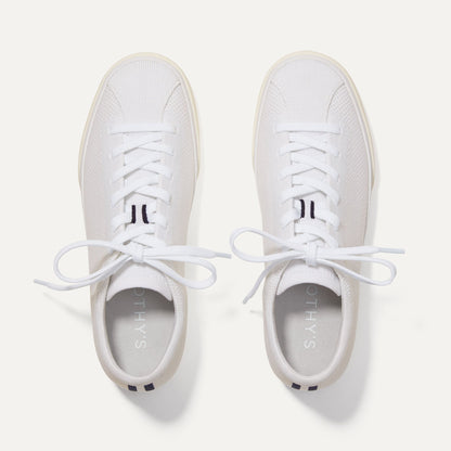 Rothys The Lace Up Sneaker in Bright White for Women