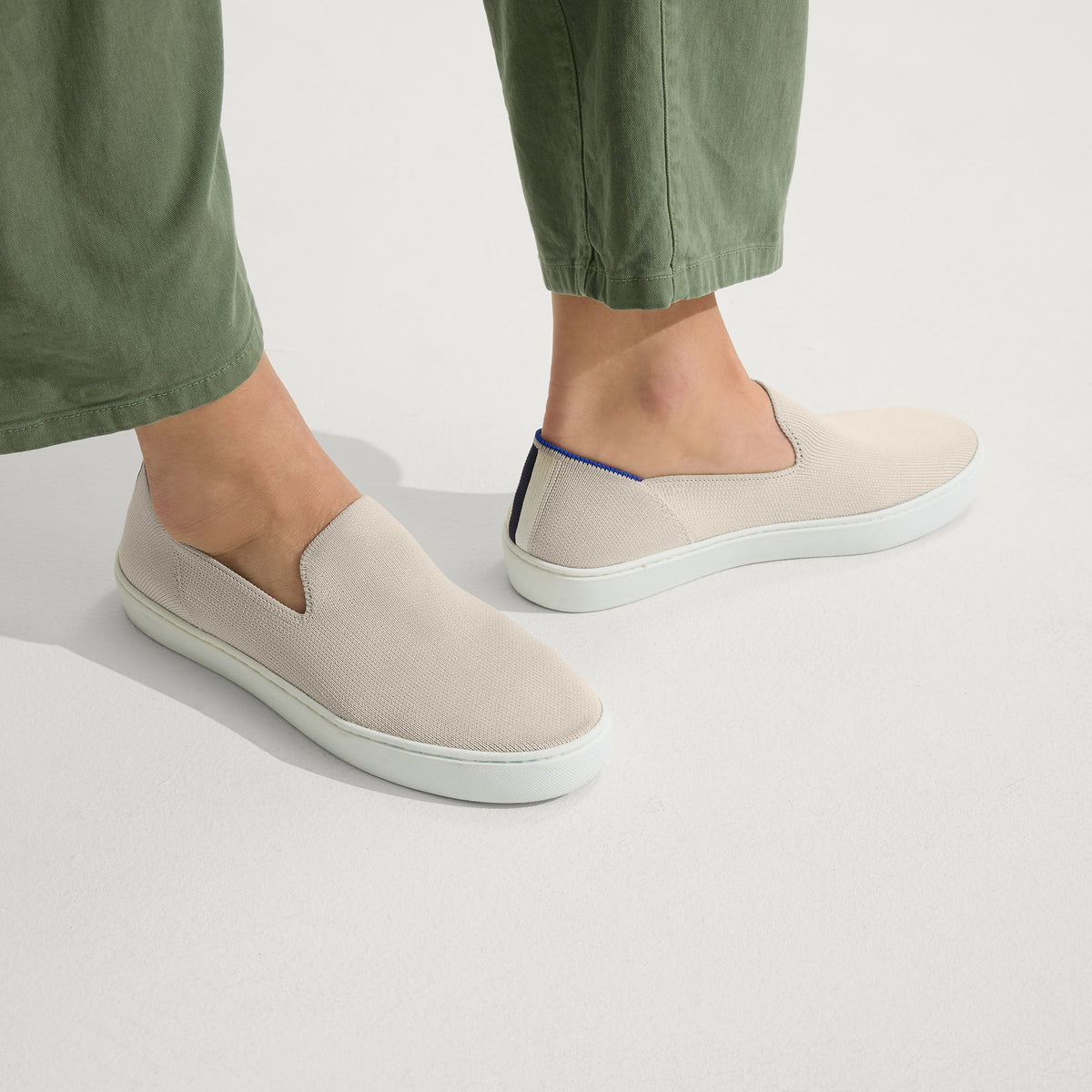 Rothys The Original Slip On Sneaker in Sand