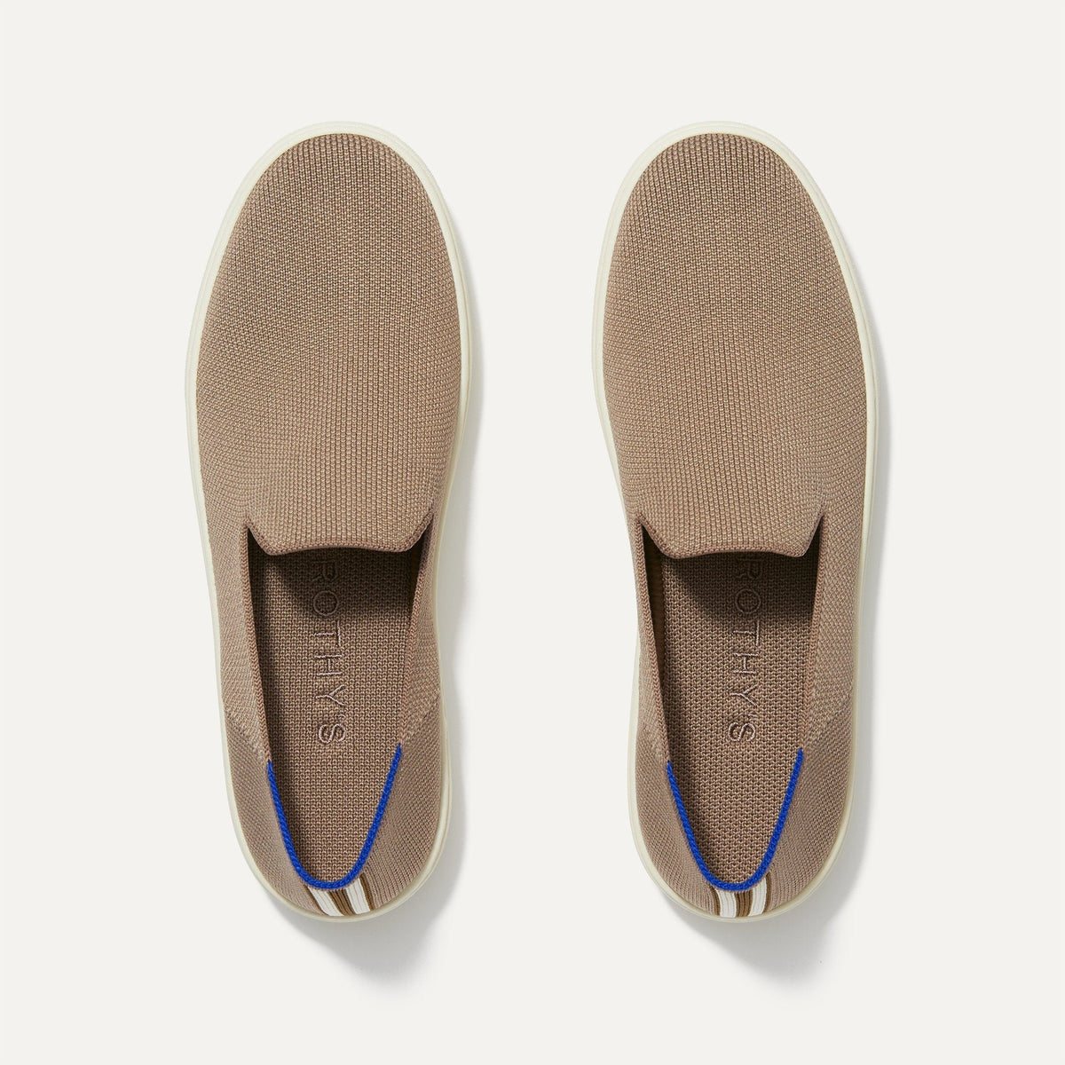 Rothys The Original Slip On Sneaker in Latte
