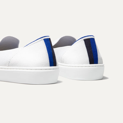 Rothys The Original Slip On Sneaker in Bright White