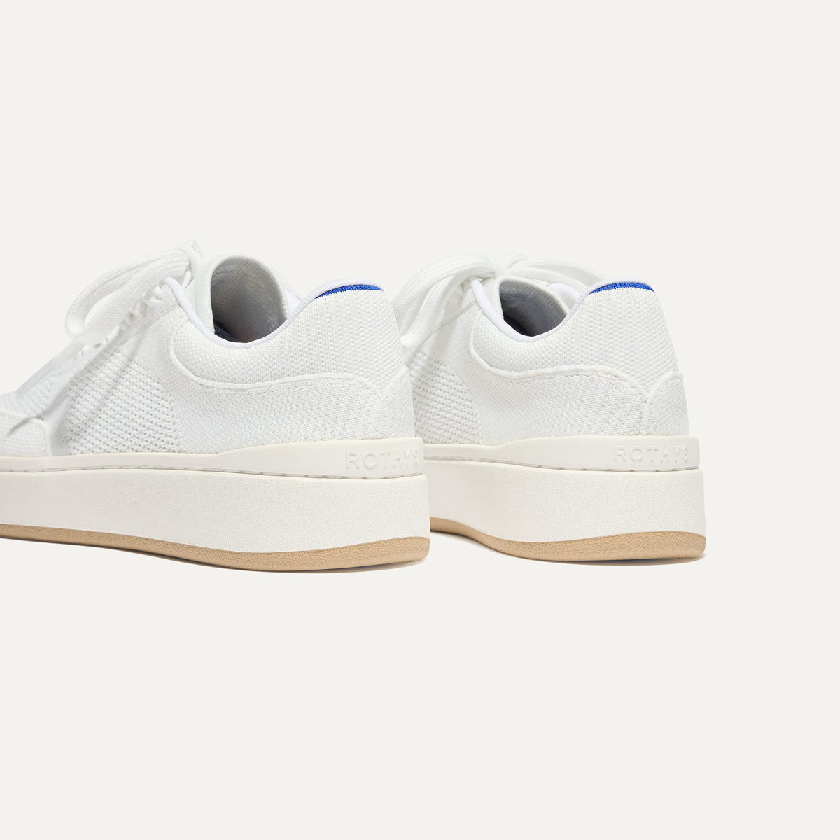 Rothys The Court Sneaker in Bright White