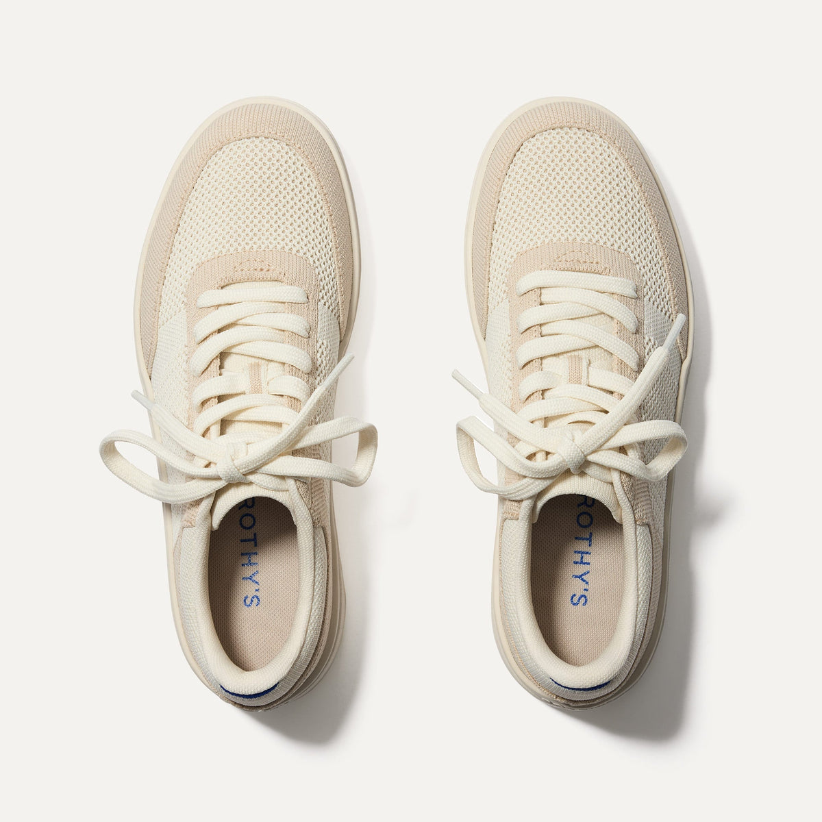 Rothys The Court Sneaker in Sand Dune