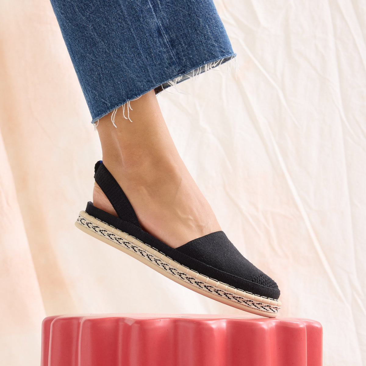 Rothys The D'Orsay Espadrille in Black