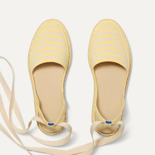 Rothys The D'Orsay Espadrille in Sunshine Stripe