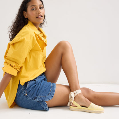Rothys The D'Orsay Espadrille in Sunshine Stripe