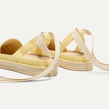 Rothys The D'Orsay Espadrille in Sunshine Stripe