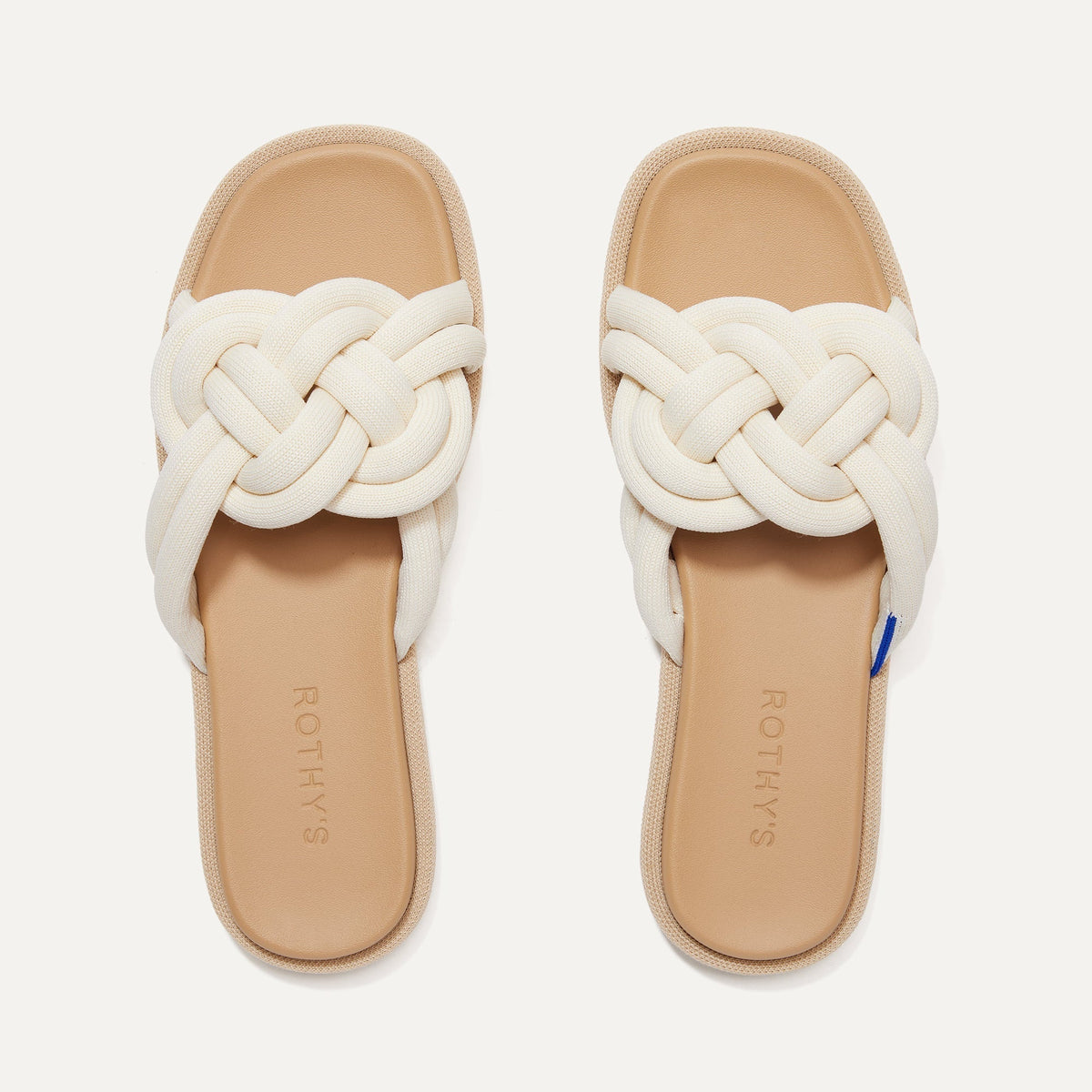 Rothys The Summer Sandal in White Sand