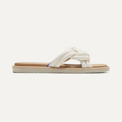 Rothys The Summer Sandal in White Sand