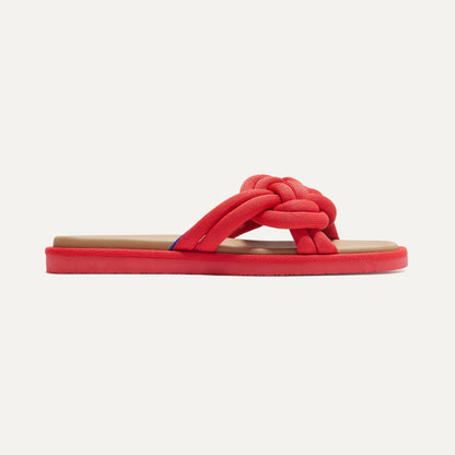 Rothys The Summer Sandal in Red Hot