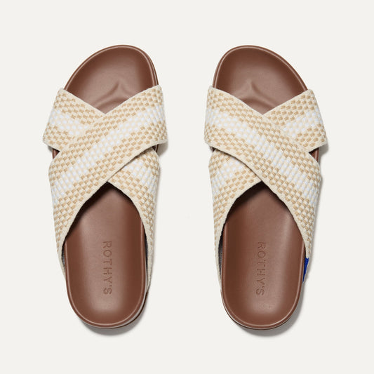 Rothys The Weekend Slide in Vanilla Cone