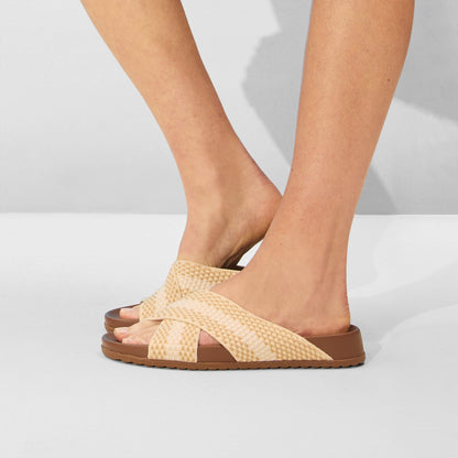 Rothys The Weekend Slide in Vanilla Cone
