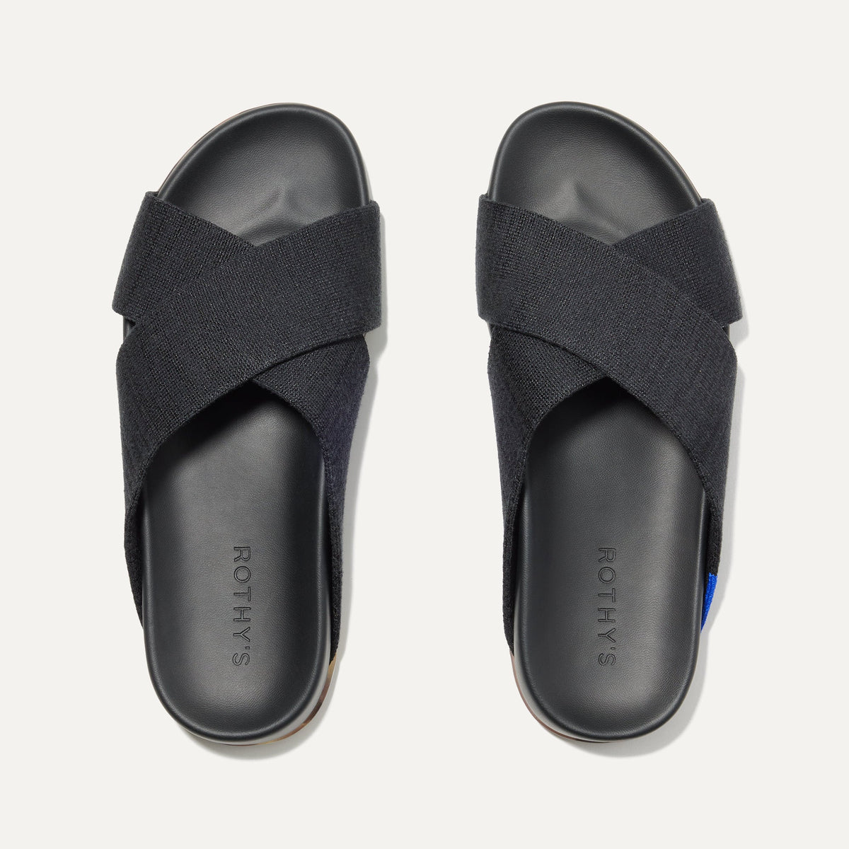 Rothys The Weekend Slide in Black