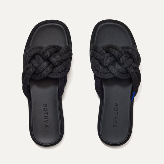 Rothys The Summer Sandal in Black