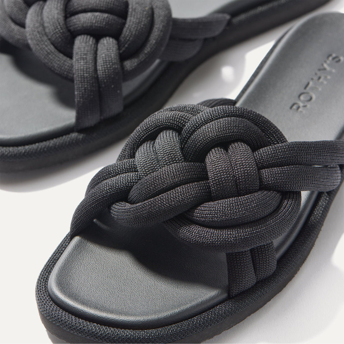 Rothys The Summer Sandal in Black