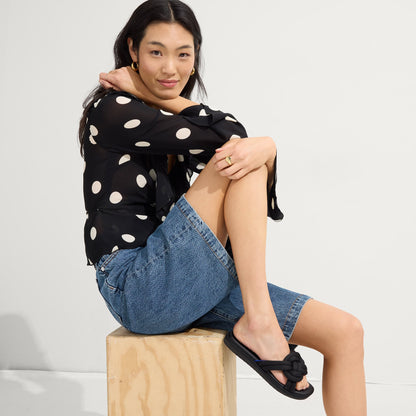 Rothys The Summer Sandal in Black