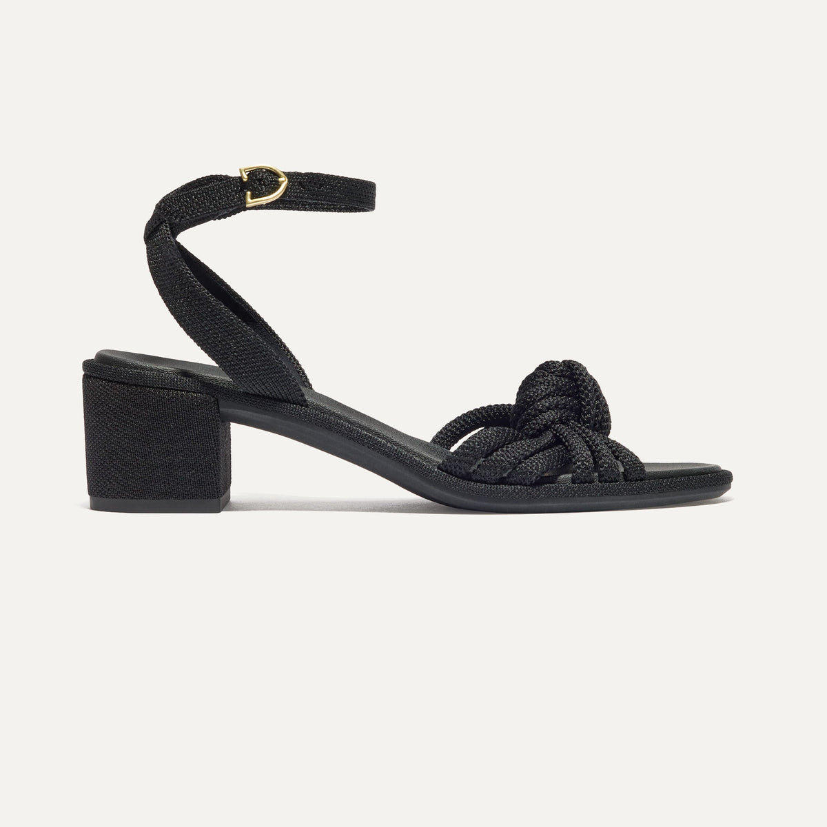 Rothys The Knot Sandal in Black