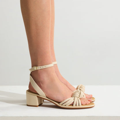 Rothys The Knot Sandal in Conch