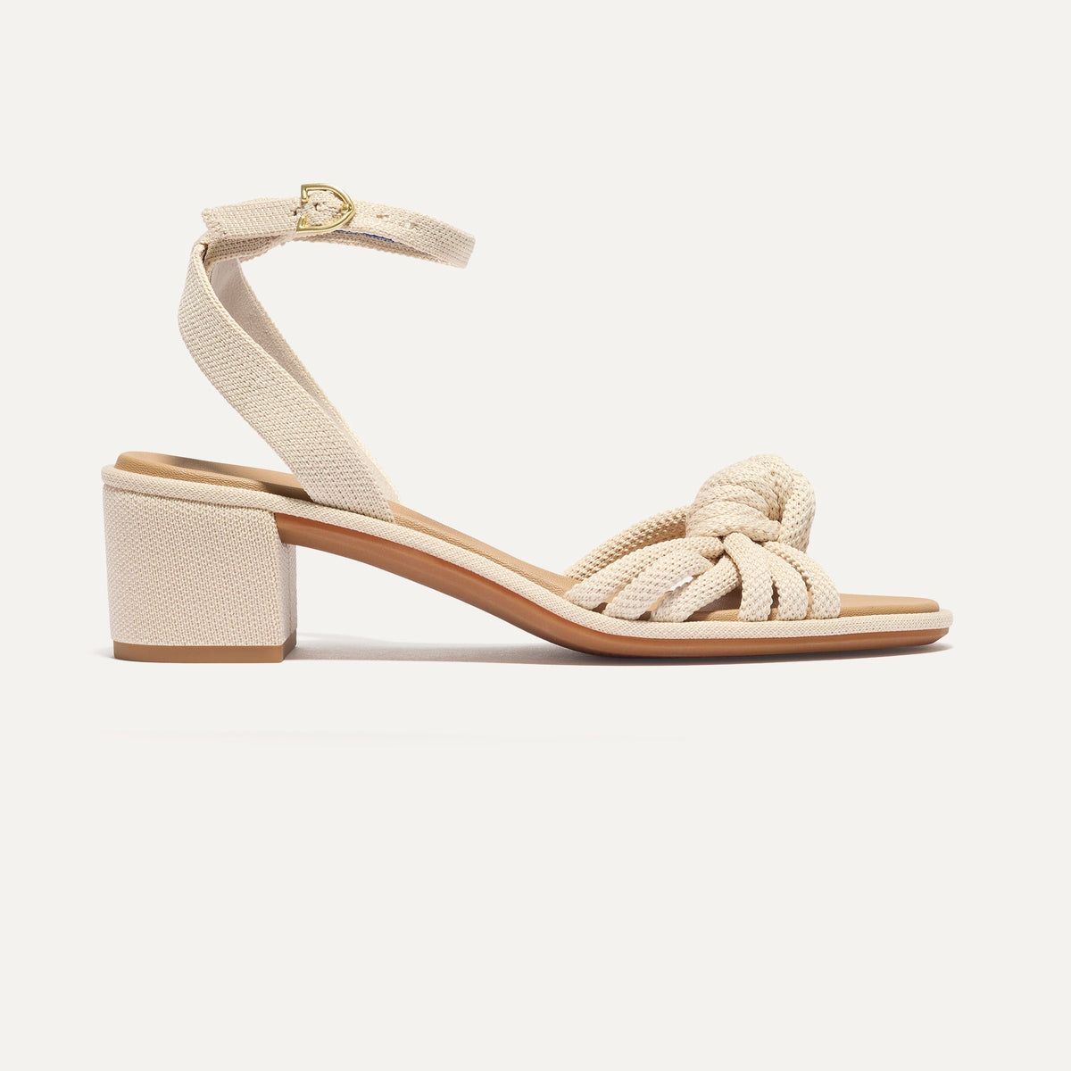 Rothys The Knot Sandal in Conch