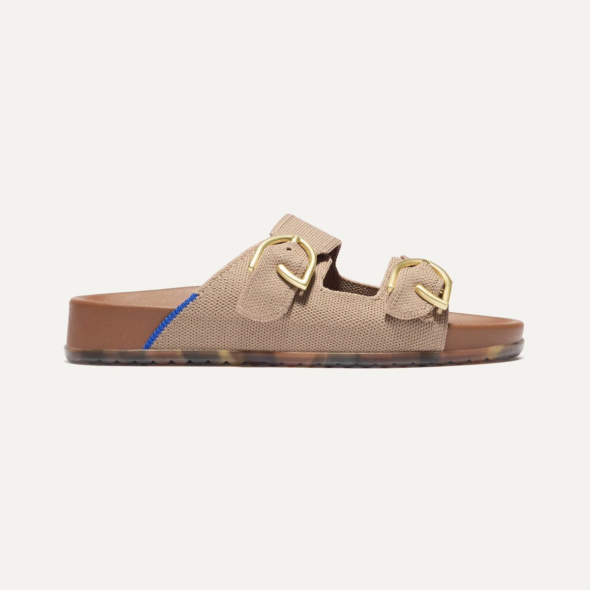 Rothys The Buckle Slide in Dune