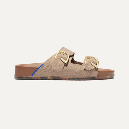 Rothys The Buckle Slide in Dune