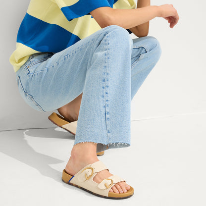Rothys The Buckle Slide in Sea Salt