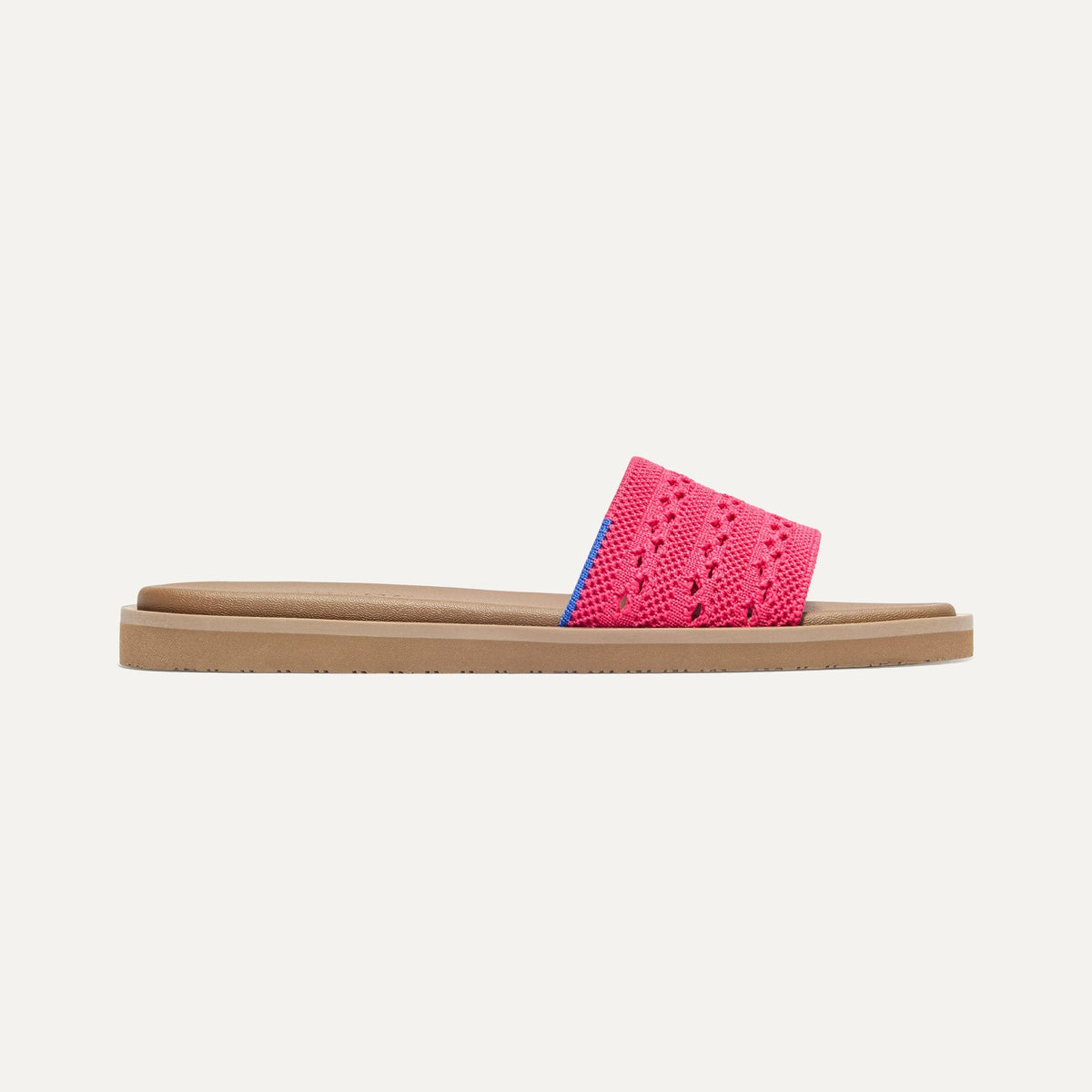 Rothys The Slide Sandal in Rouge Crochet
