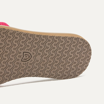 Rothys The Slide Sandal in Rouge Crochet