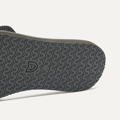 Rothys The Slide Sandal in Black Crochet