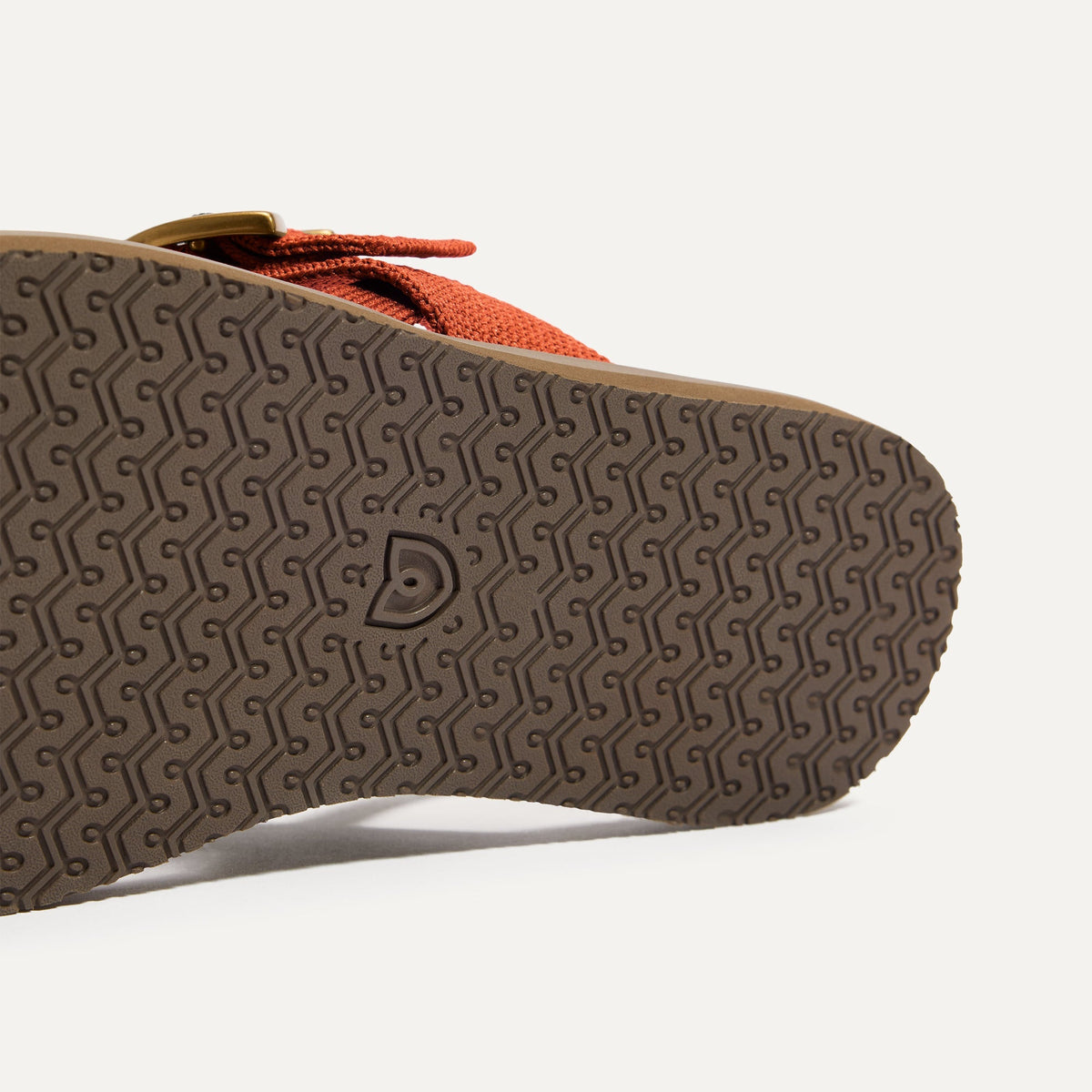 Rothys The T-Strap Sandal in Brick