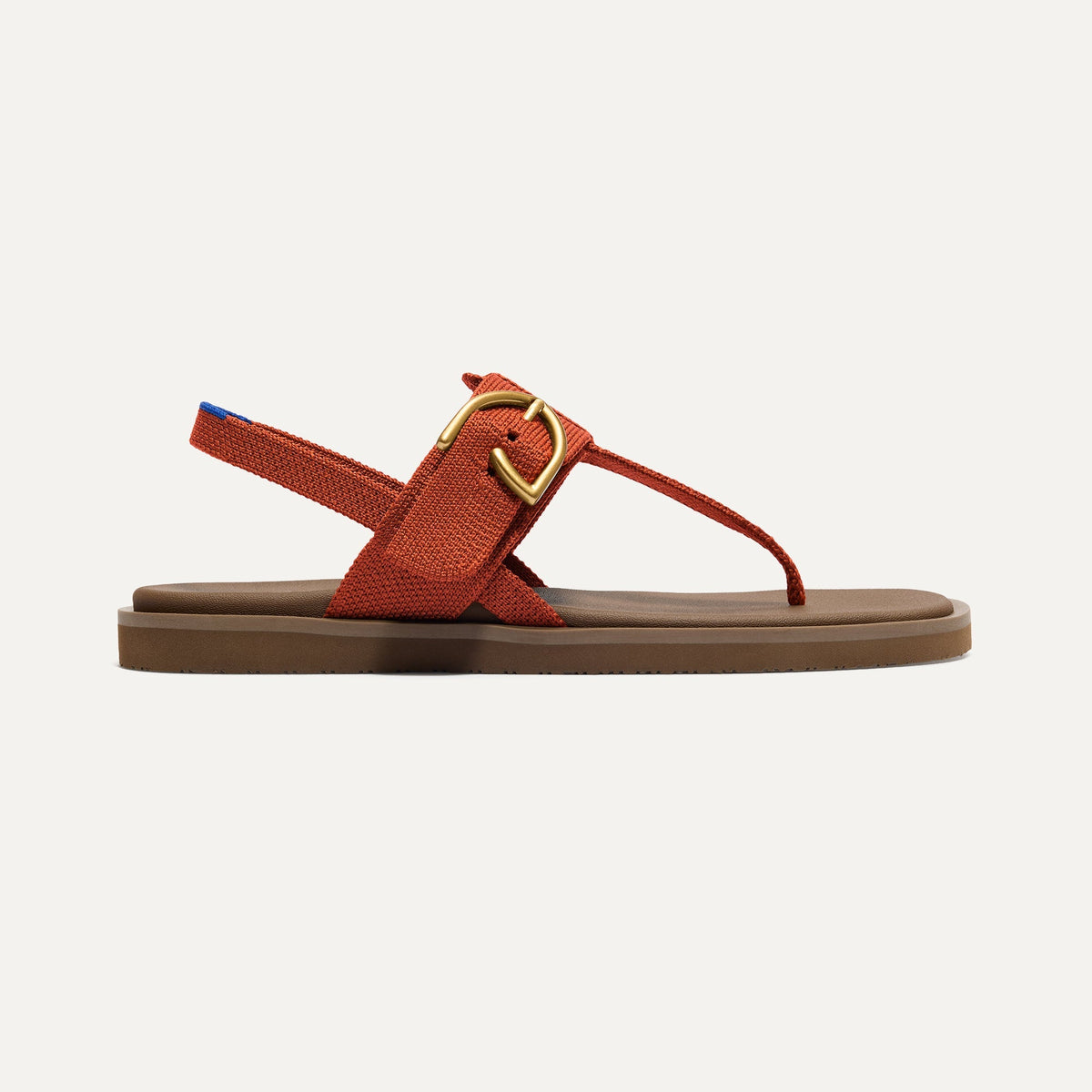 Rothys The T-Strap Sandal in Brick