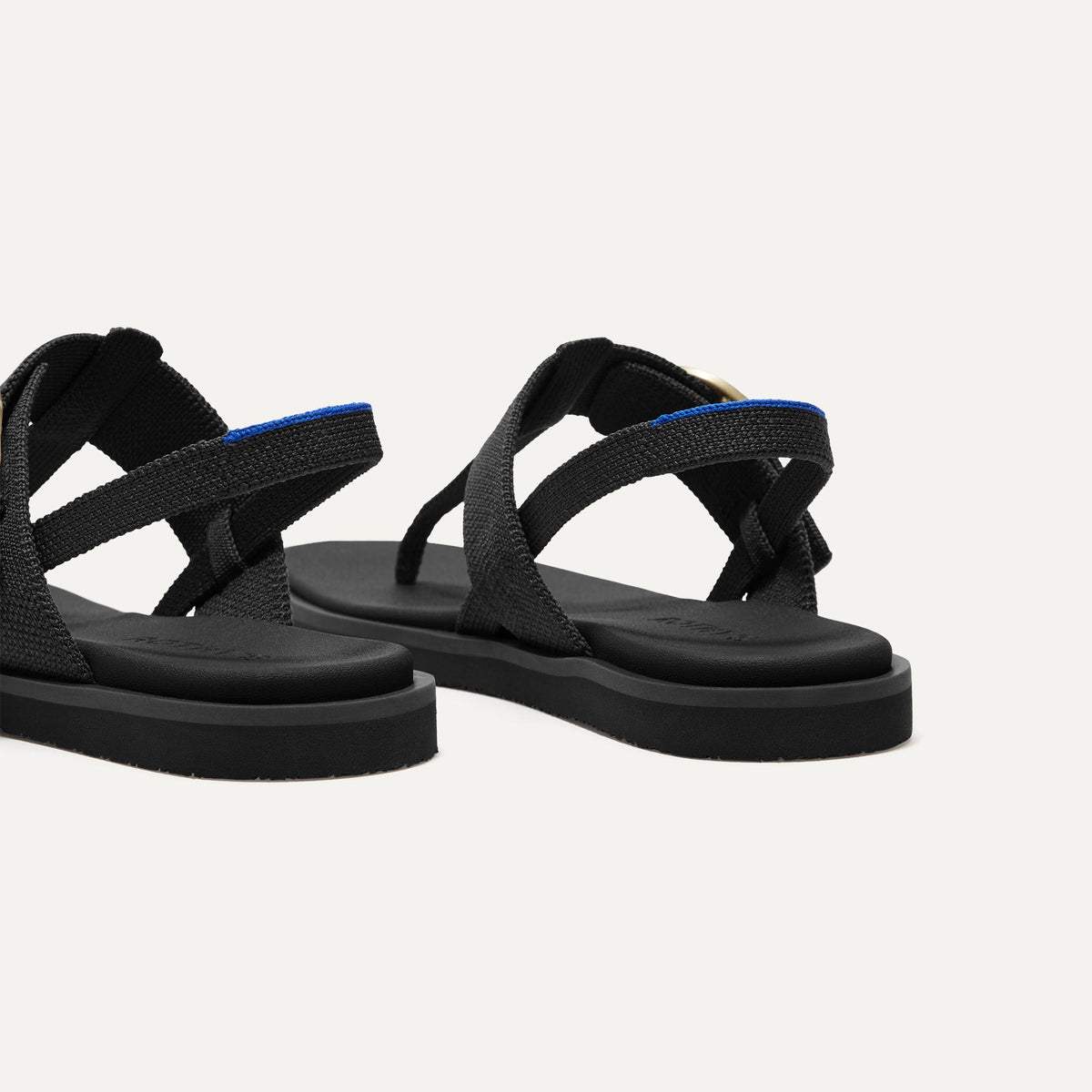 Rothys The T-Strap Sandal in Black