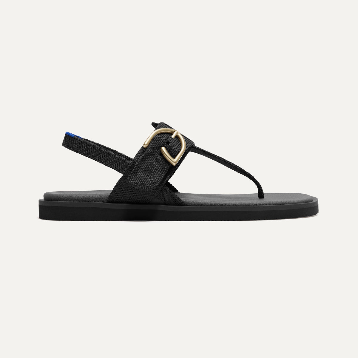 Rothys The T-Strap Sandal in Black