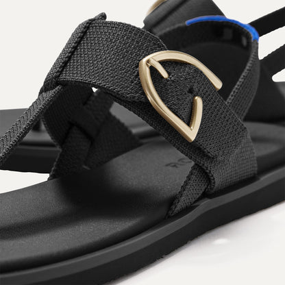 Rothys The T-Strap Sandal in Black