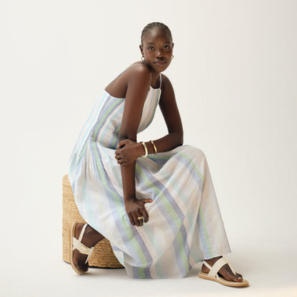 Rothys The T-Strap Sandal in Cream Puff