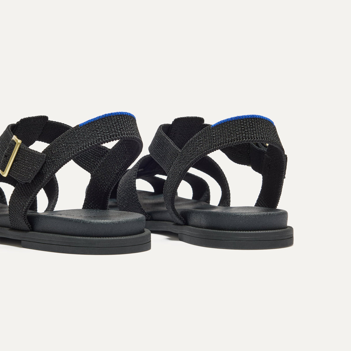 Rothys The Fisherman Sandal in Black