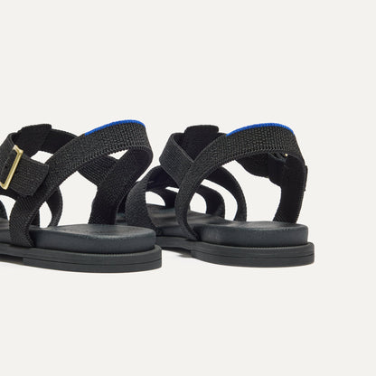 Rothys The Fisherman Sandal in Black