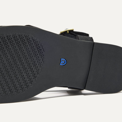 Rothys The Fisherman Sandal in Black